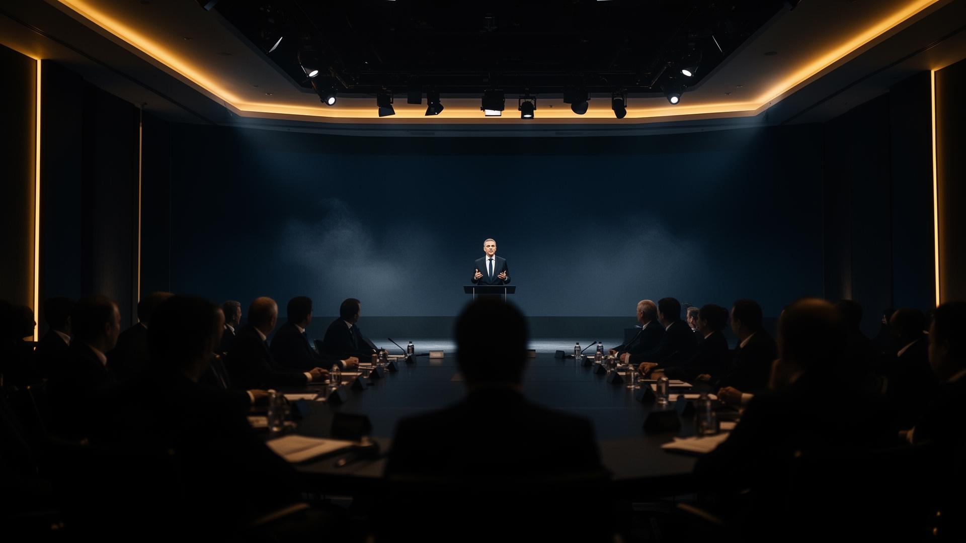 Executive keynote stage